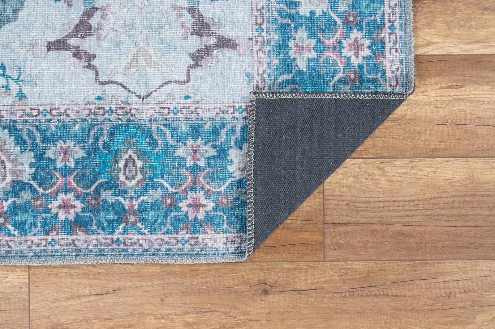 Qilim Conceptum Hypnose, Dorian Chenille, blu, 230x330 cm