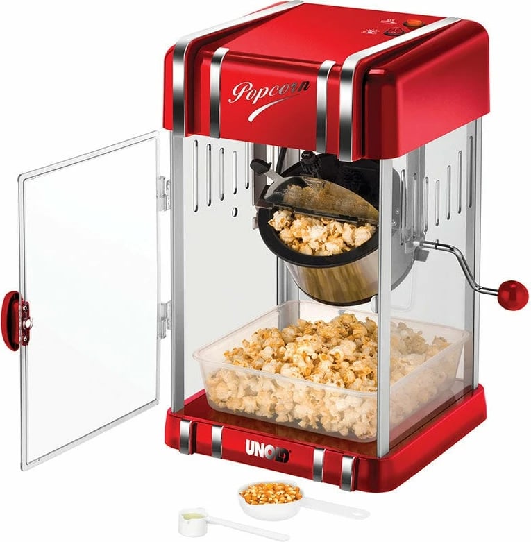 Makineri për kokoshka Unold 48535, Plastikë, Çelik inox, 50 g, E kuqe, Argjendtë