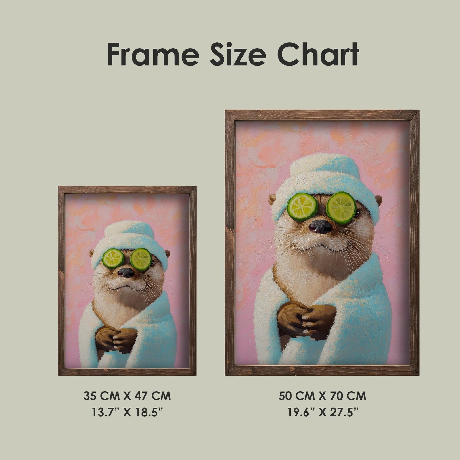 Pikturë dekorative me kornizë, MDF, Wallity, TUN042-XL, shumëngjyrëshe, 50x70x3.5cm