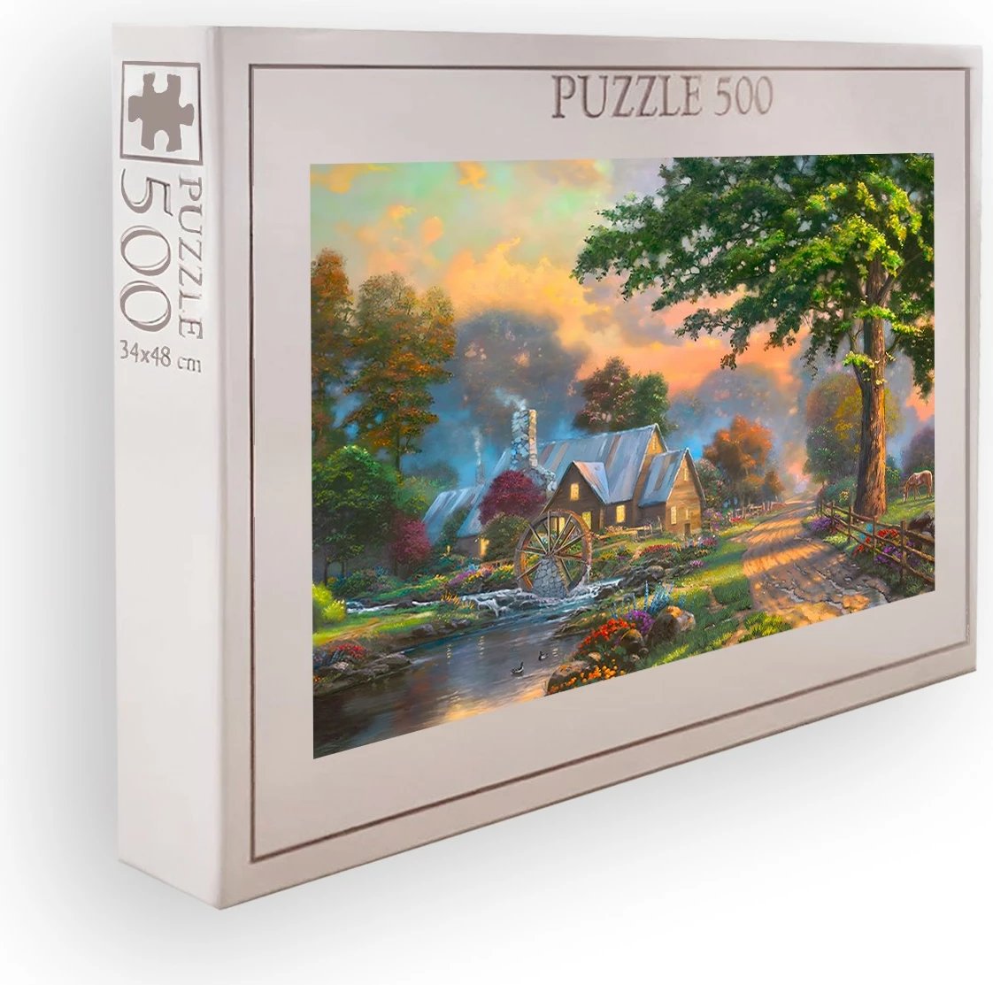 Puzzle 500 copa, Evila Originals, shumëngjyrësh, PZL_039_500