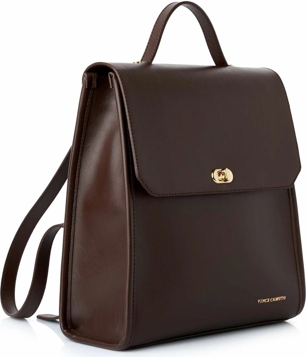 Çantë shpine Vince Camuto, Gela, ngjyrë çokollatë