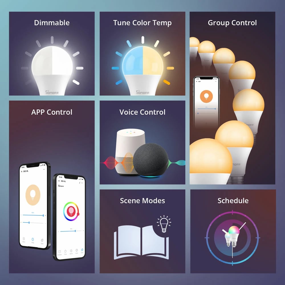 Llambë Smart SONOFF B05-BL-A60