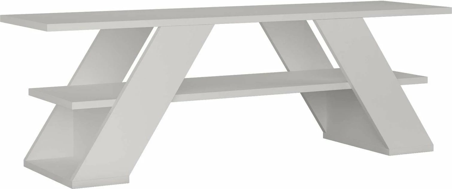 Komodë TV Skye Decor, Farfalla, e bardhë