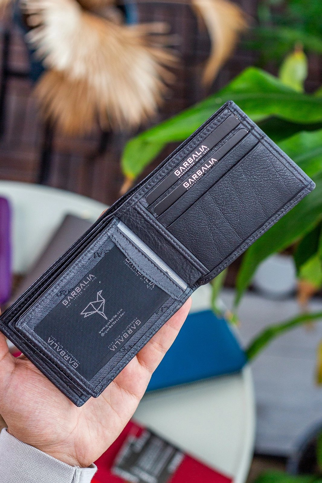 Portofol për burra, Zoozie Bags, Arsenal, ngjyrë antracit