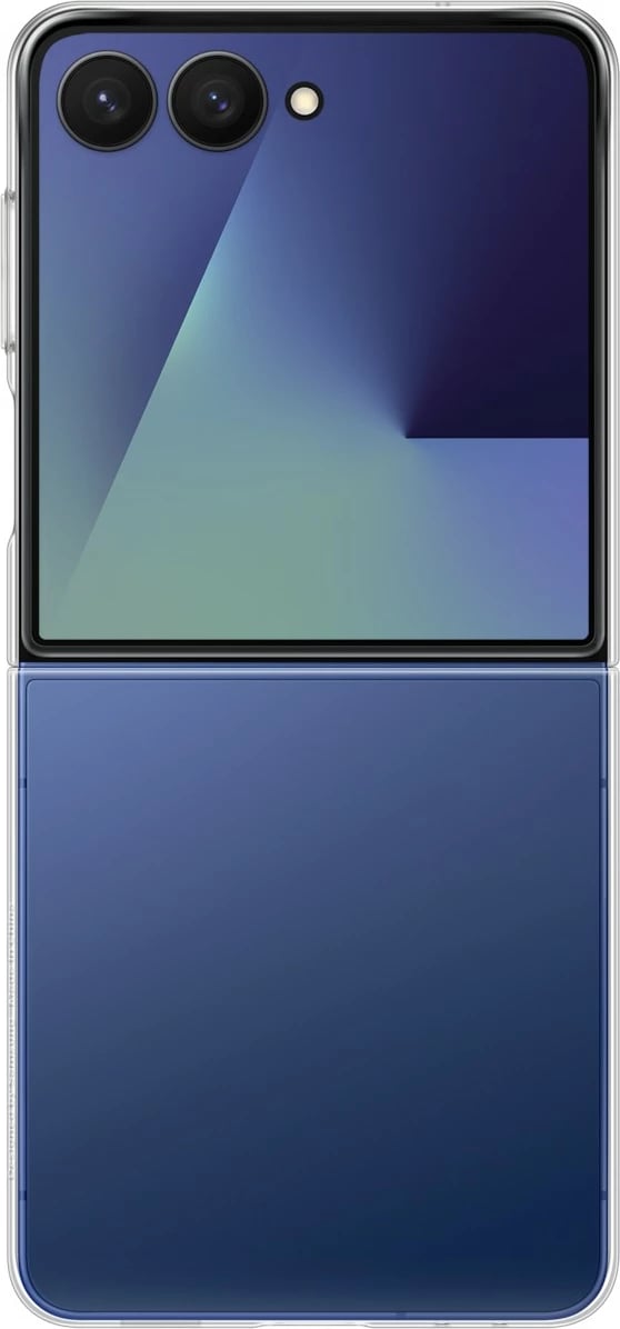 Mbështjellës Samsung Clear Case për Galaxy Flip7, transparent