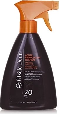 Spray për nxirje me vaj SPF20 Gisèle Denis 300ml unisex