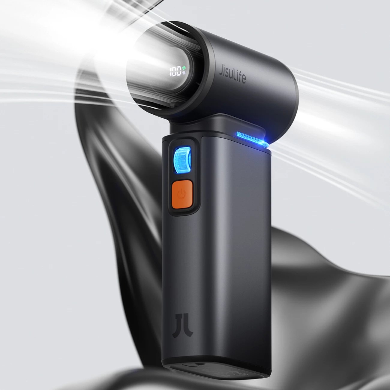 Ventilator dore Jisulife Ultra1 FA55, 9000 mAh, USB-C, hiri