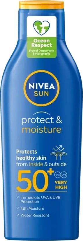 Krem për diell për femra Nivea Sun Protect & Moisture SPF50+, 200ml