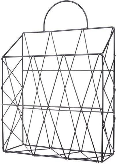 Shportë metalike e montuar në mur NEXT 25x10xH38cm, e zezë