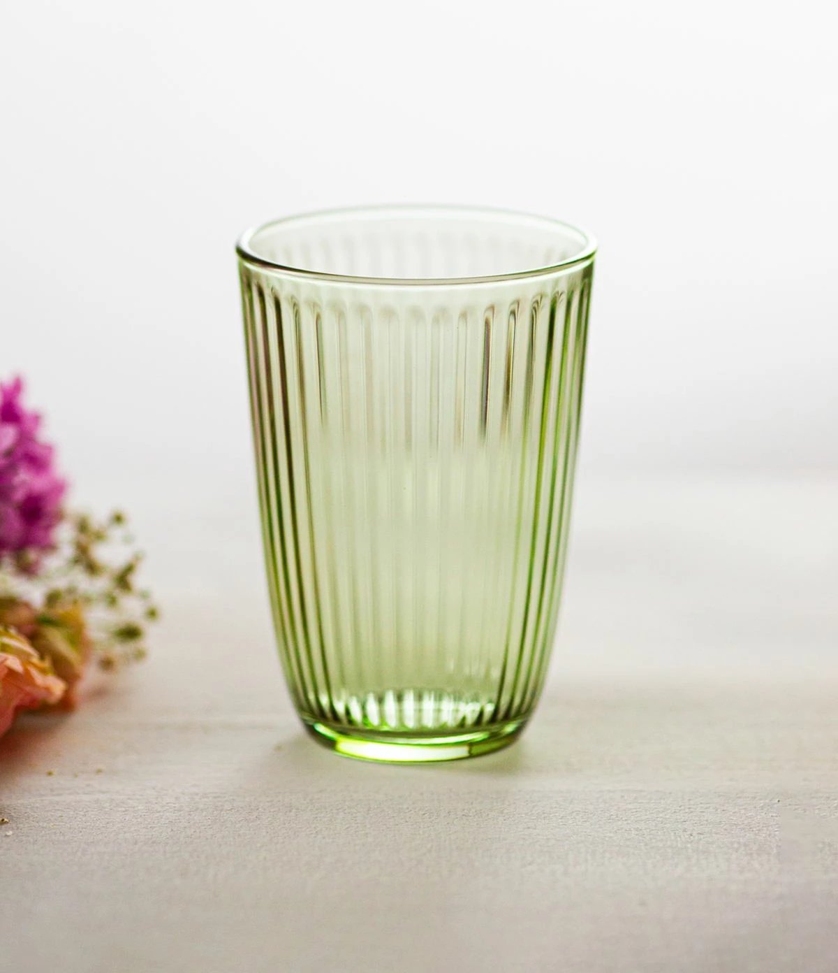 Set gotash prej qelqi (4 copë), Hermia Concept, Splendid 395, ngjyrë e gjelbër