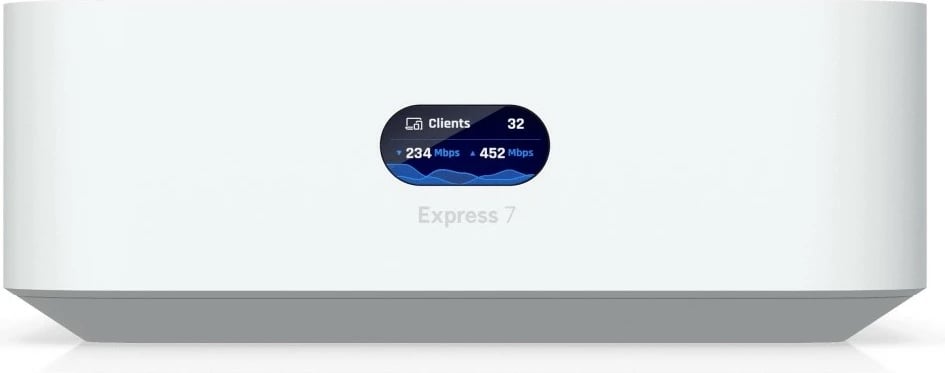 Gateway Ubiquiti UniFi Express 7 UX7, Wi-Fi 7, i bardhë