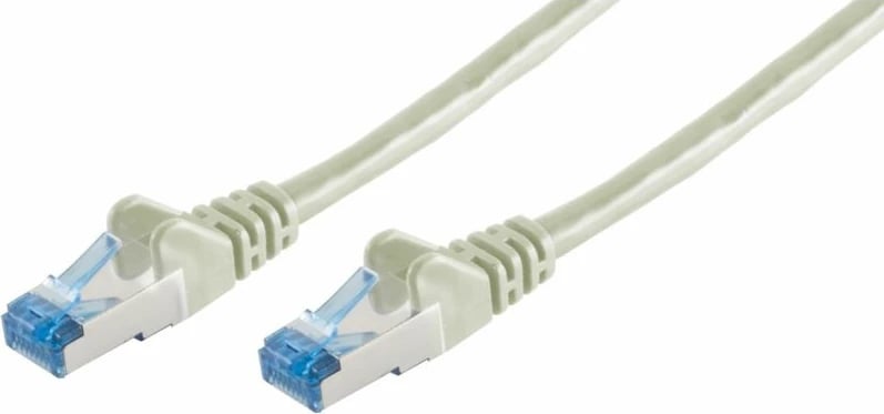 Patch cable CAT6a RJ45 S/FTP 10m Grey
