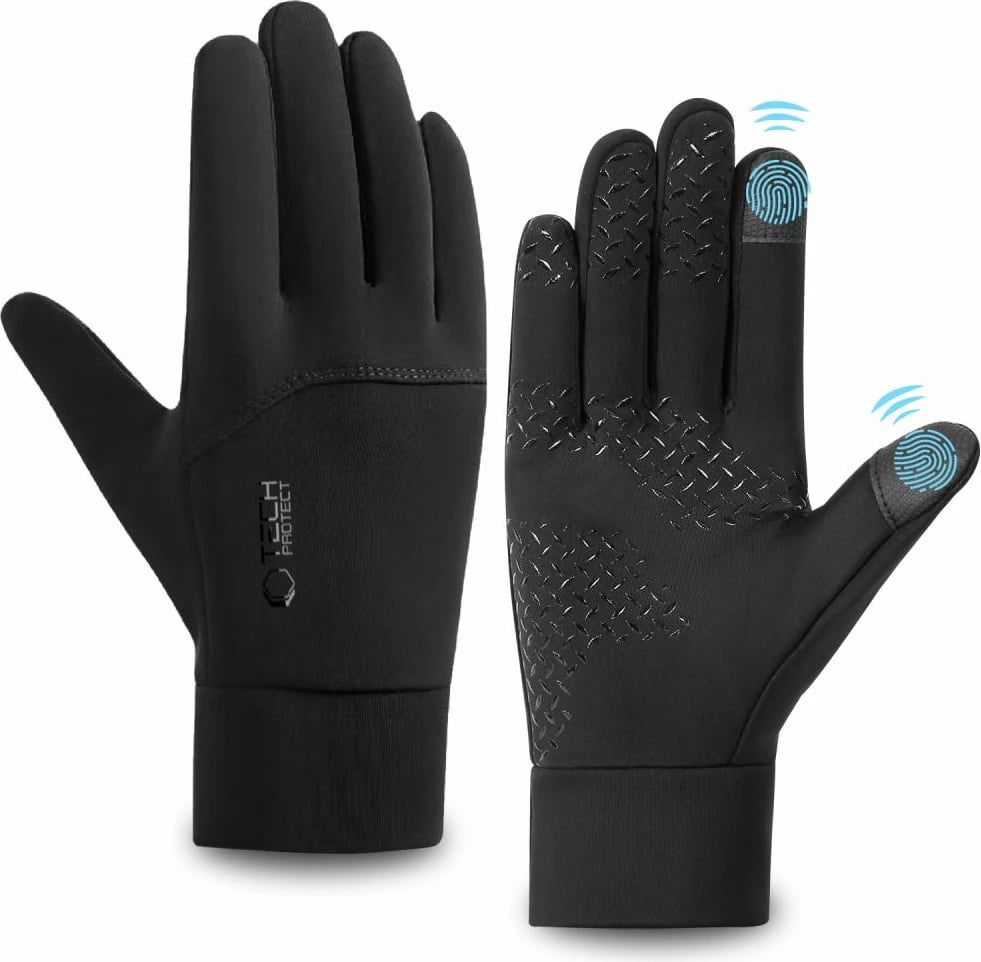 Doreza Tech-Protect WG01 me touch tips, të zeza, M