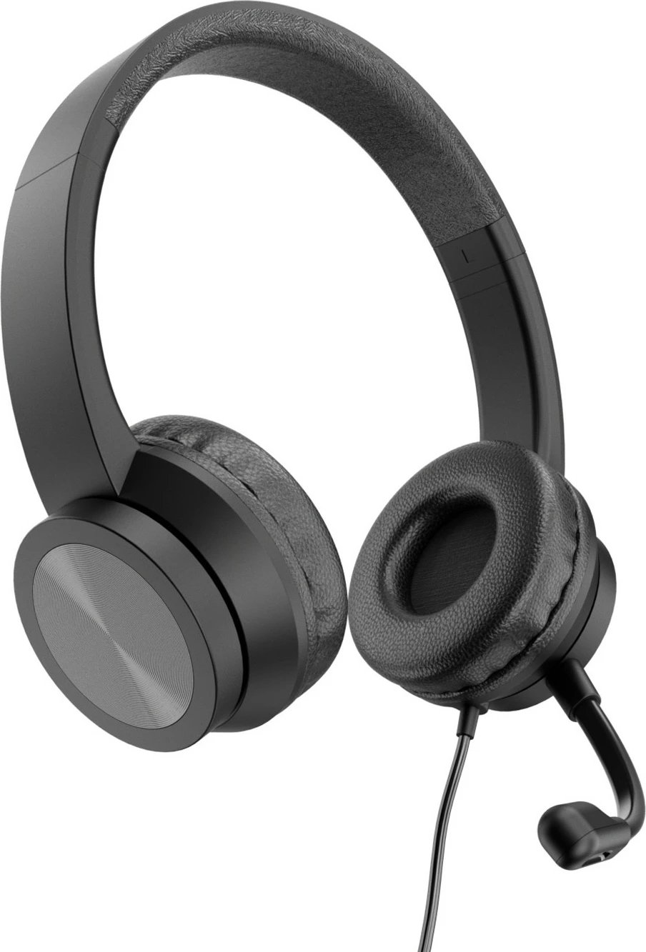 Kufje Conceptronic USB-C, mikrofon, stereo, 2m, e zezë Kufje Conceptronic USB-C, mikrofon, stereo, 2m, e zezë