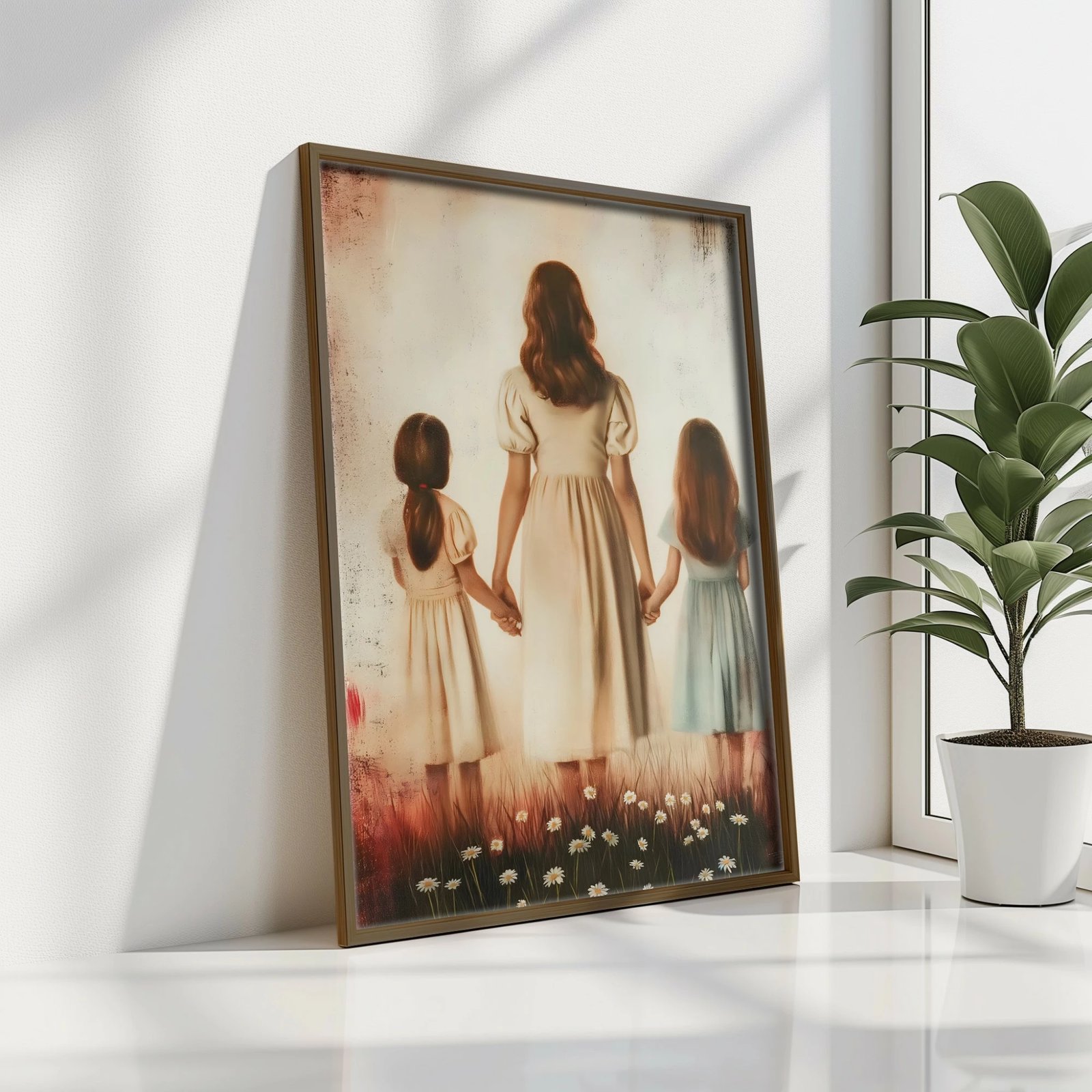 Pikturë dekorative me kornizë, MDF, shumëngjyrëshe, GE221-L