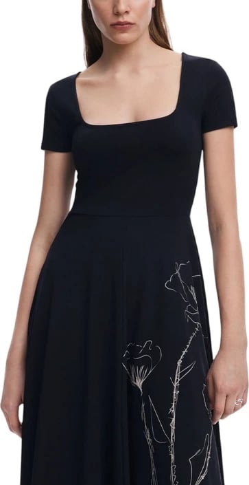 Fustan Desigual, për femra, i zi