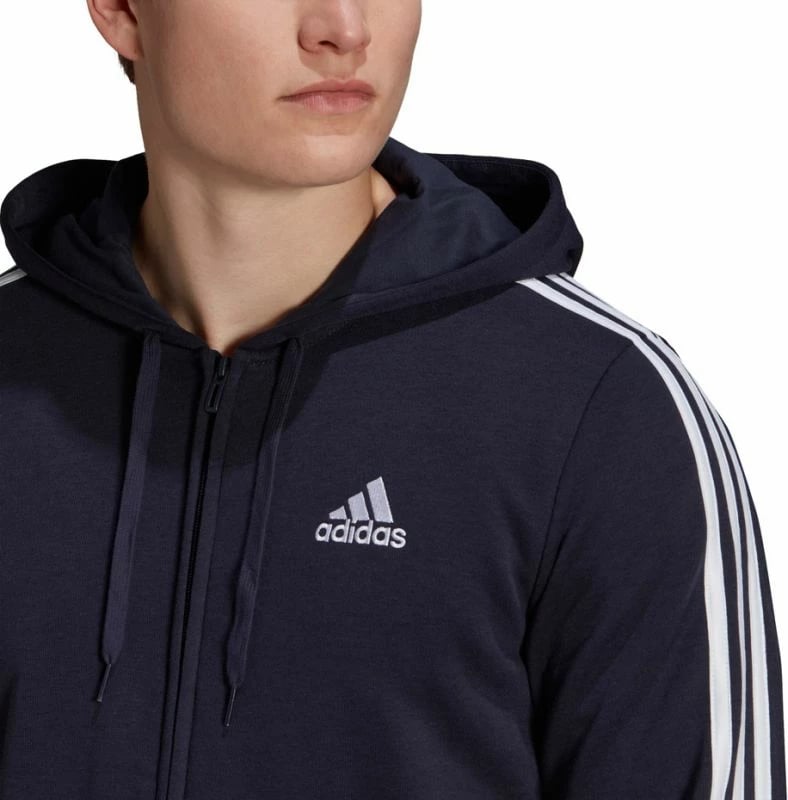 Duks me kapuç adidas për meshkuj, blu marin
