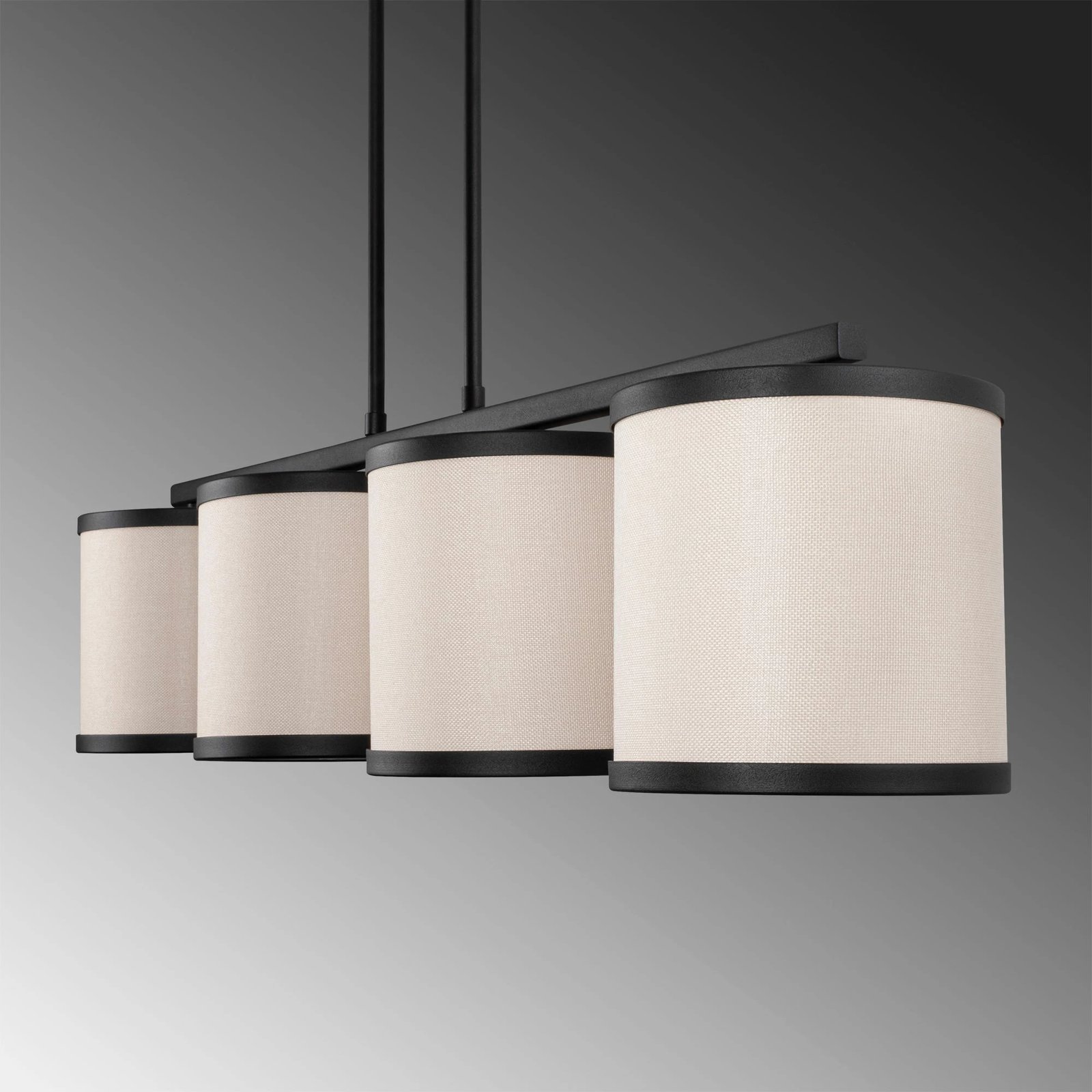 Llambë tavani Opviq, Way - 11646, e zezë dhe e bardhë