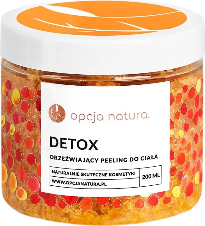 Scrub për trup për femra Opcja Natura Detox 200ml
