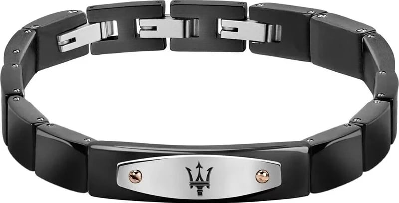 Byzylyk për meshkuj MASERATI JEWELS JM419ARY05, i zi