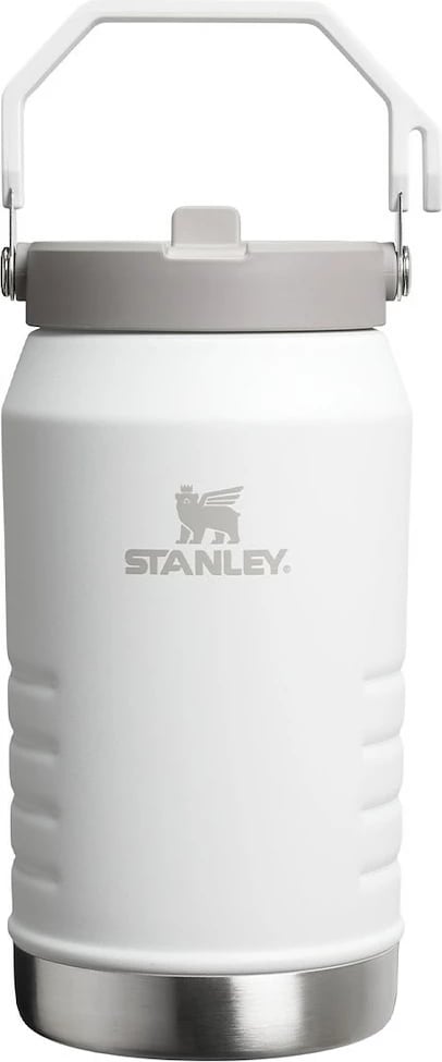 Shishe uji sportive Stanley Ice Flow Flip Straw 1.9L, e bardhë