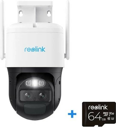 Kamerë rrjeti Reolink TRACKMIX B770, microSD 64GB, bardhë/zezë