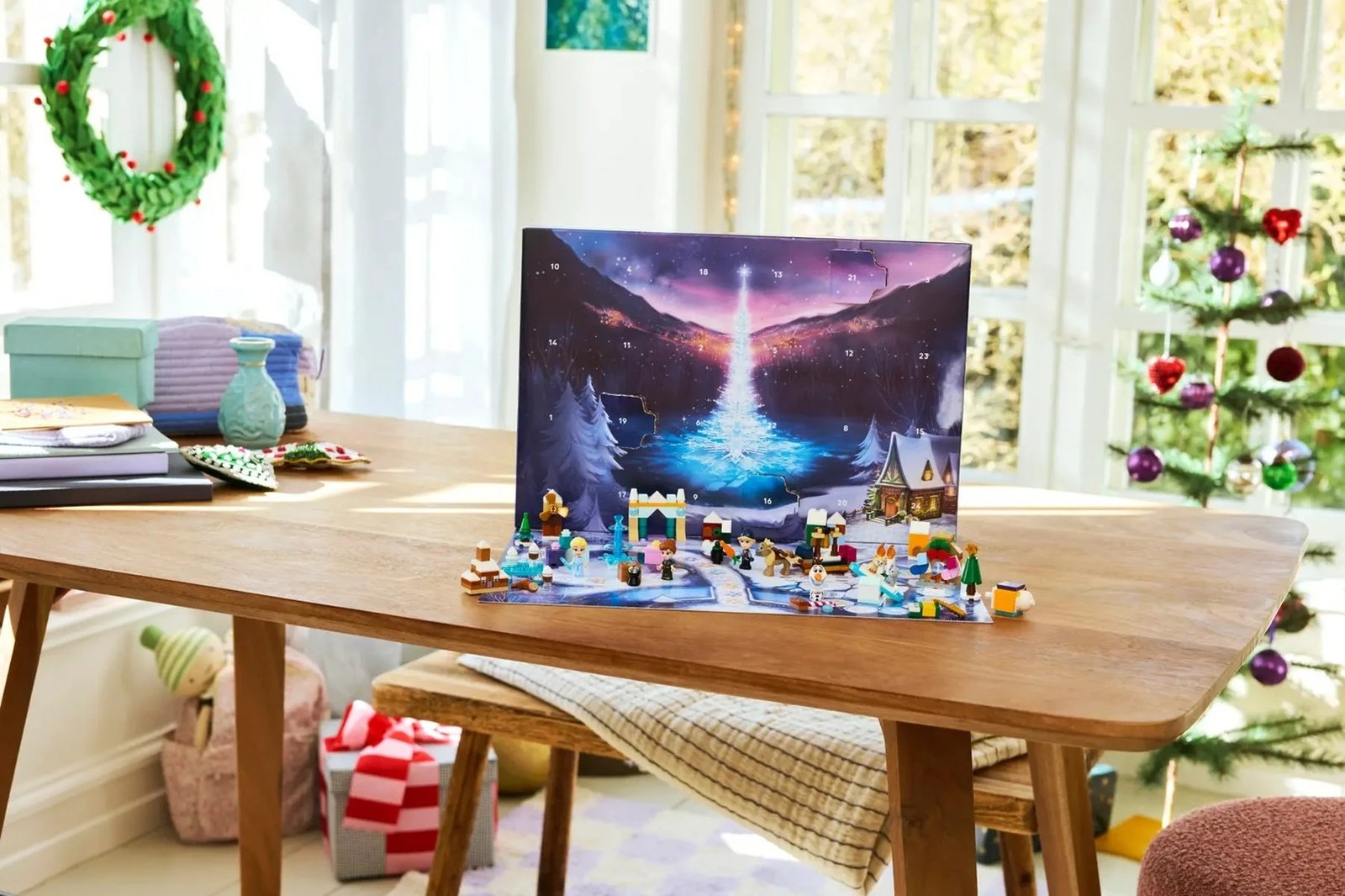 Kalendar adventi LEGO Disney 43273, 231 pjesë, 4 minifigura, Frozen