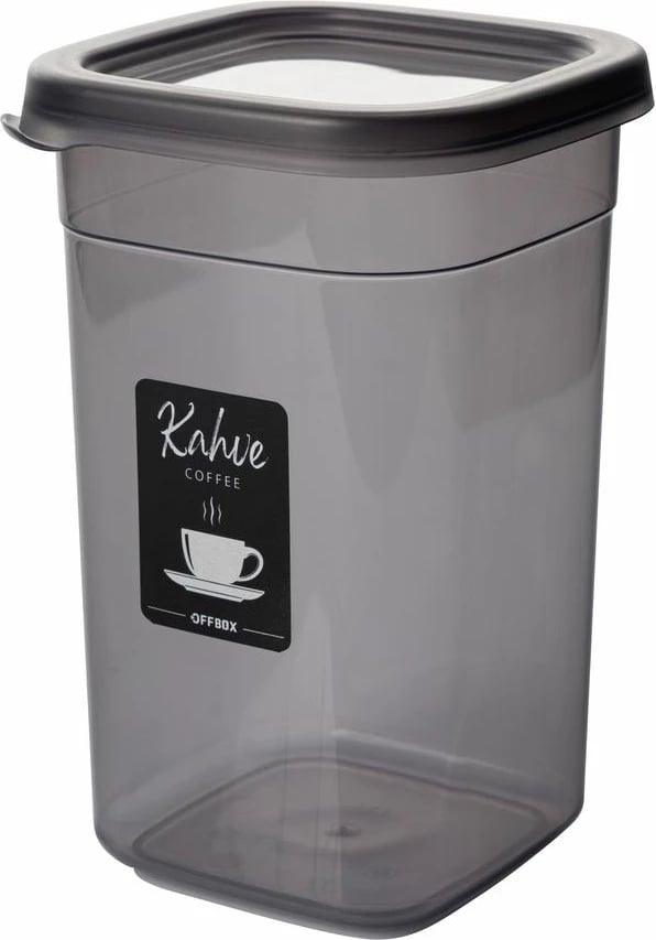 Set kuti plastike për organizim, anthracite, 6 copë, BNMPEGYAR06-2