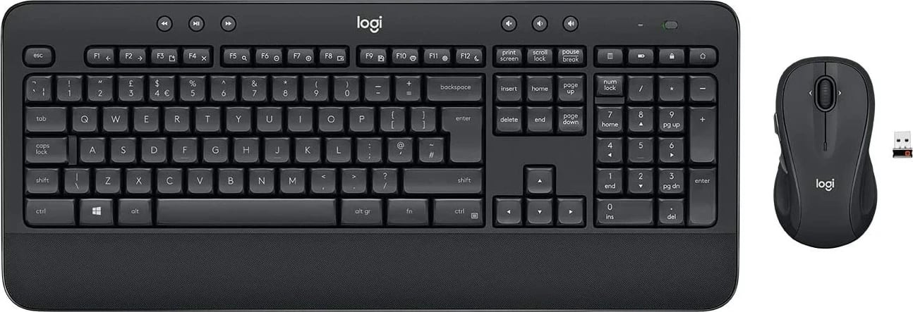 Set tastierë dhe maus, Logitech MK545 Advanced, te zeza