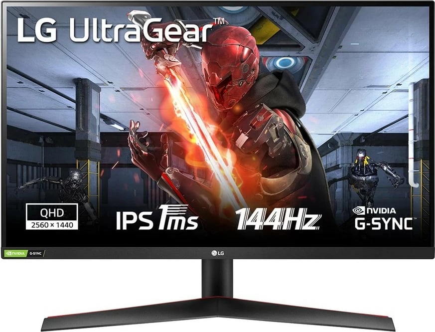 Monitor LG UltraGear 27GN800P-B, 27", QHD, 144Hz