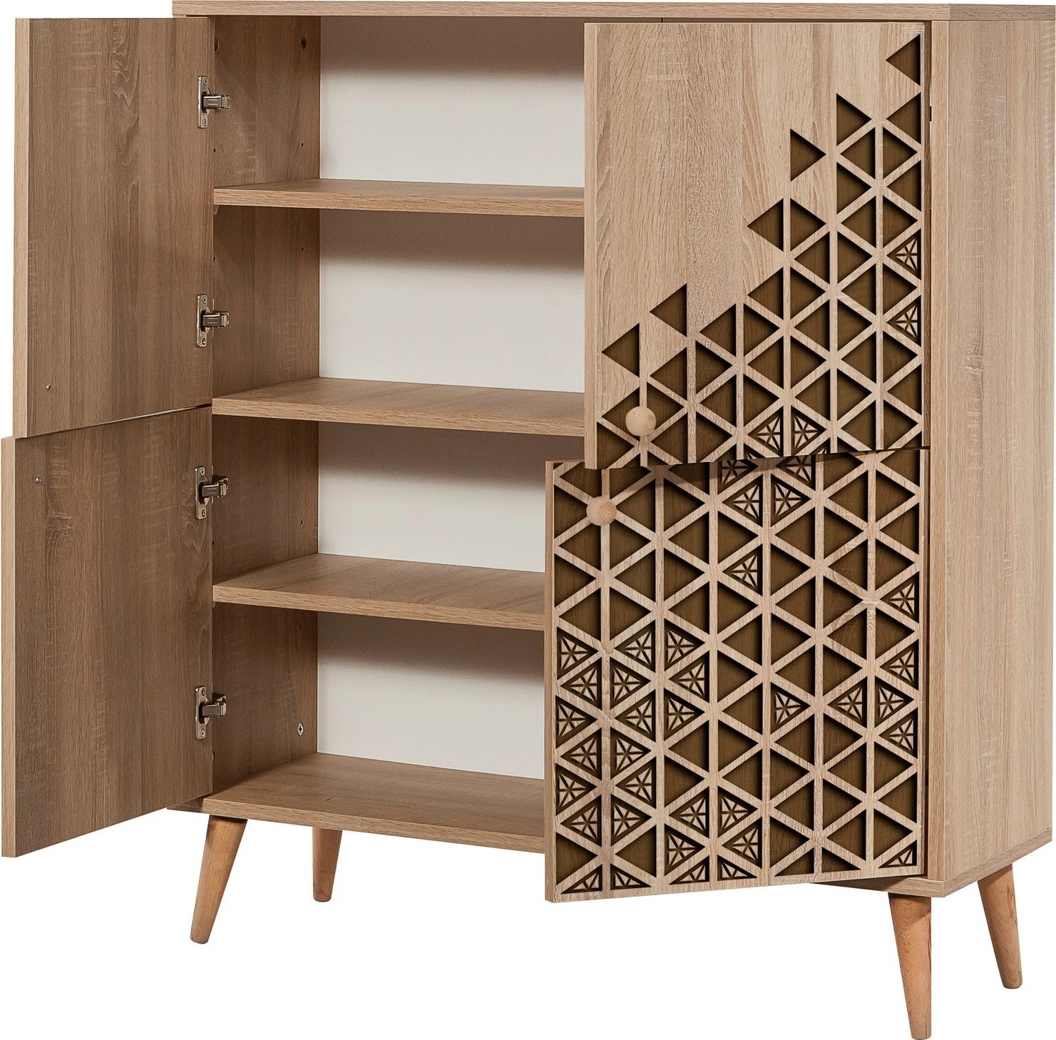 Dollap shumëpërdorimësh Multilux-124, ngjyrë lisi Sonoma