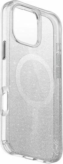 Mbështjellës UNIQ Coehl Lumino Magnetic Charging për iPhone 16 Pro, argjendtë