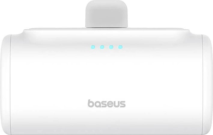Powerbank Baseus Compact IP 5000mAh 20W, Bardhë