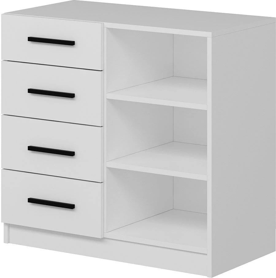 Komodë Hanah Home, Kale - 7901, e bardhë