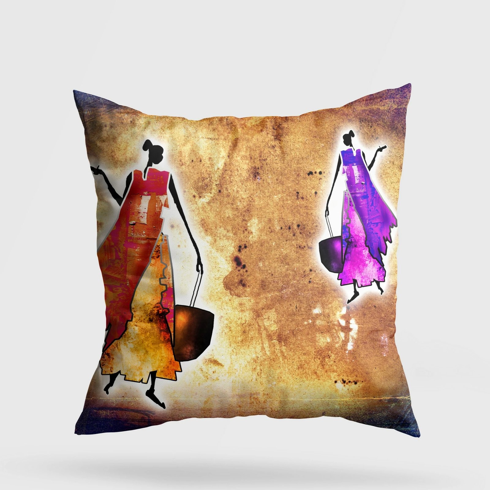 Jastëk dekorativ Evila Originals, shumëngjyrësh, A11938, 43x43cm