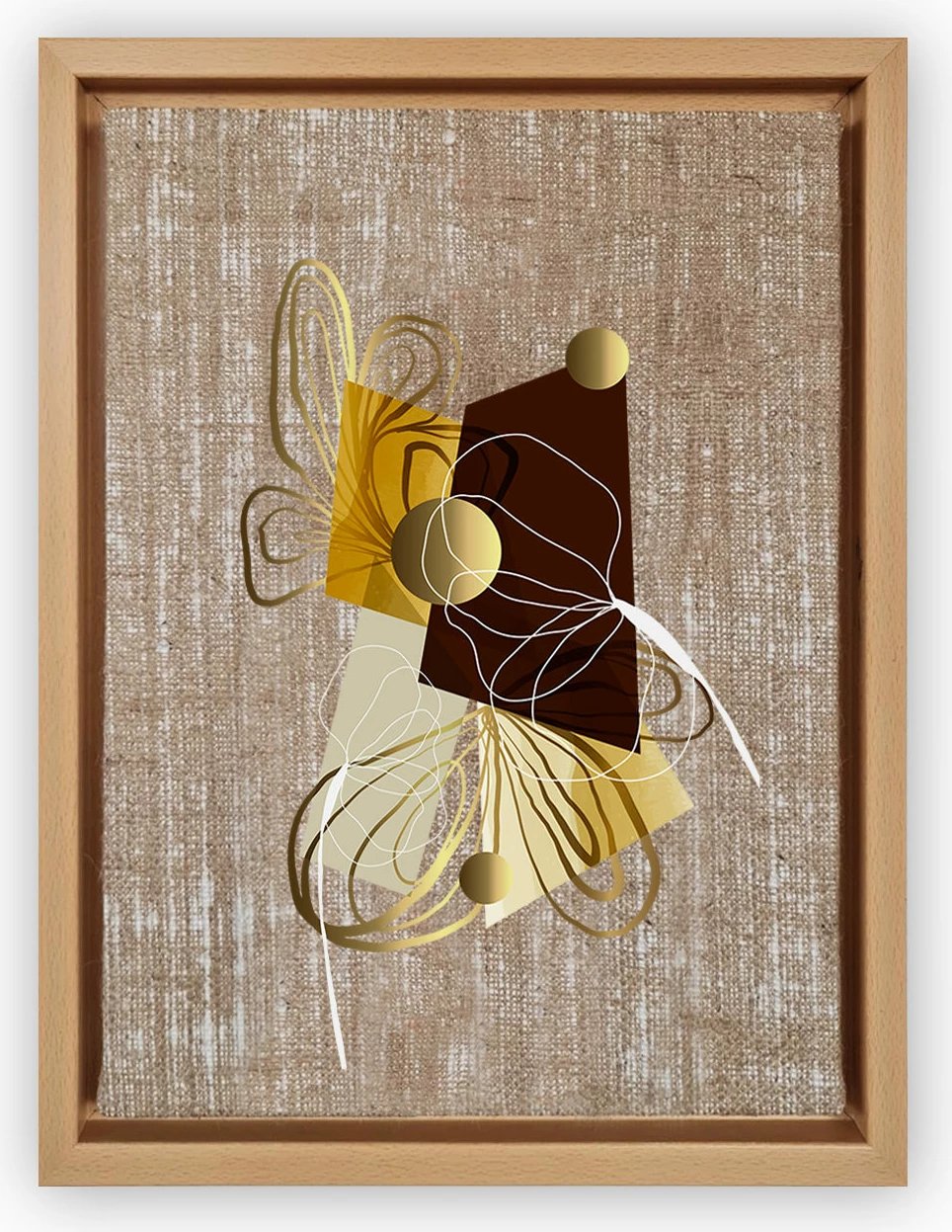 Pikturë dekorative në kanavacë, shumëngjyrëshe, LNJ319799767283 - 36x46cm