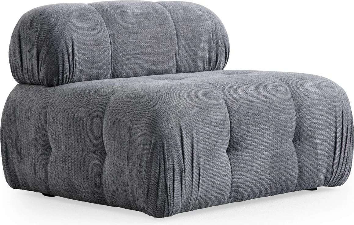 Karrige një vendëshe Atelier del Sofa, Petite O1, ngjyrë gri