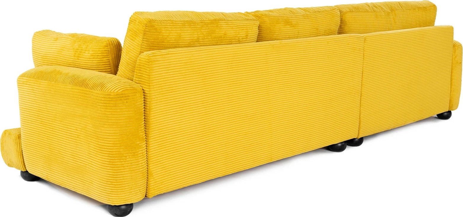 Kënd-sofë Atelier del Sofa, River Corner majtas, ngjyrë ulliri