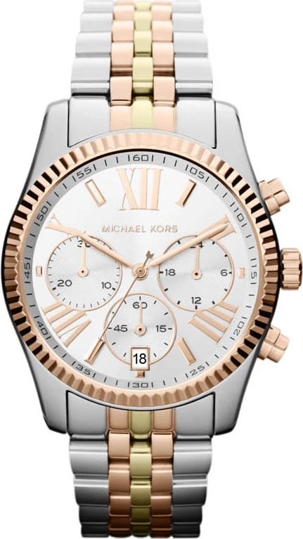 Orë dore për femra MICHAEL KORS Lexington, argjend/ari/ari rozë
