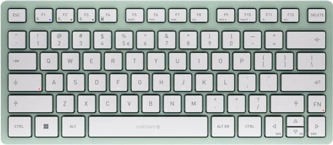 Tastierë Cherry KW 7100 MINI BT JK-7100EU-18 wireless Bluetooth multi-device 3 kanale kompakte jeshile