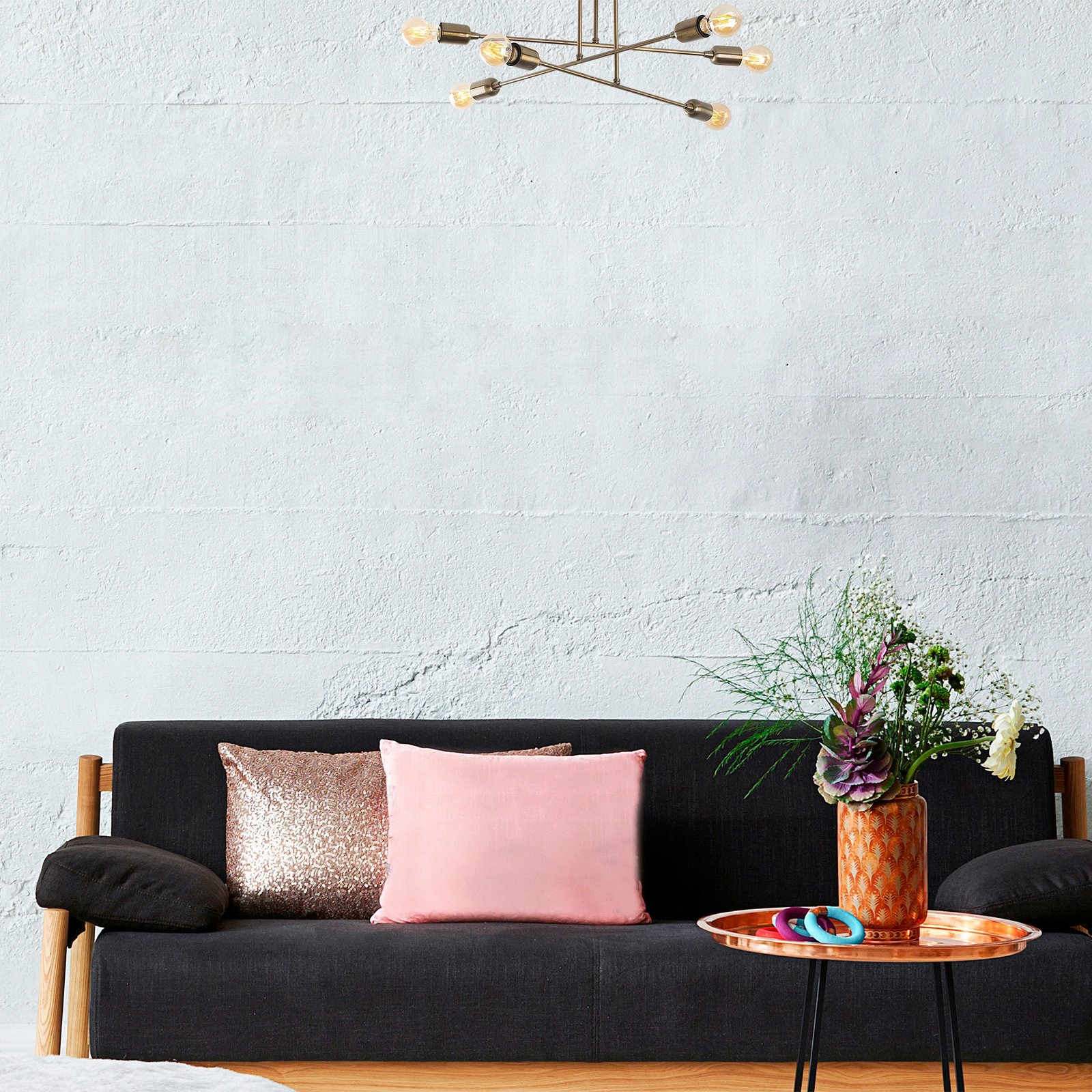 Llambë tavani Opviq, Fleur - 1504, ngjyrë vintage