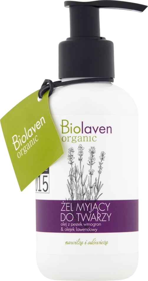 Xhel pastrues për fytyrë për femra Biolaven, 150ml
