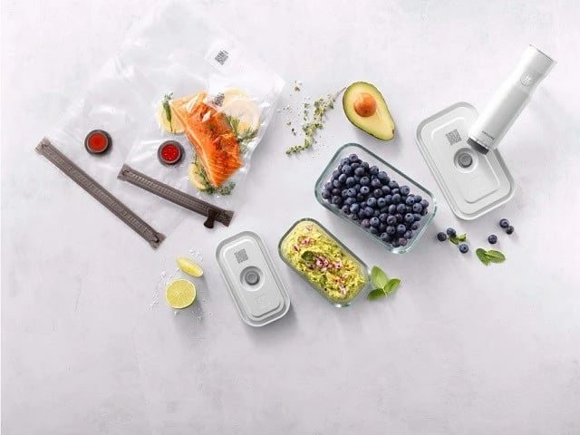 Set i enëve & qeseve me vakuum Zwilling Fresh & Save, S/M