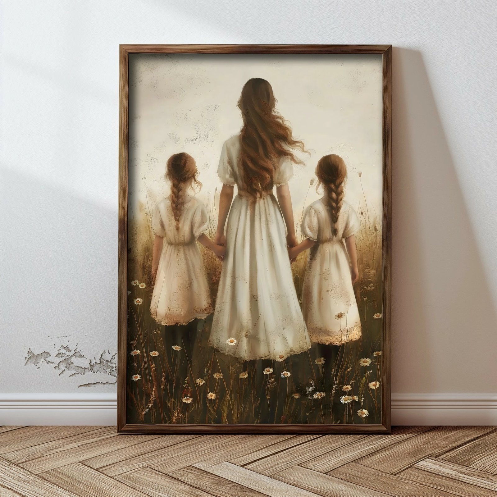 Pikturë dekorative me kornizë MDF, Wallity, GE222-L, shumëngjyrëshe