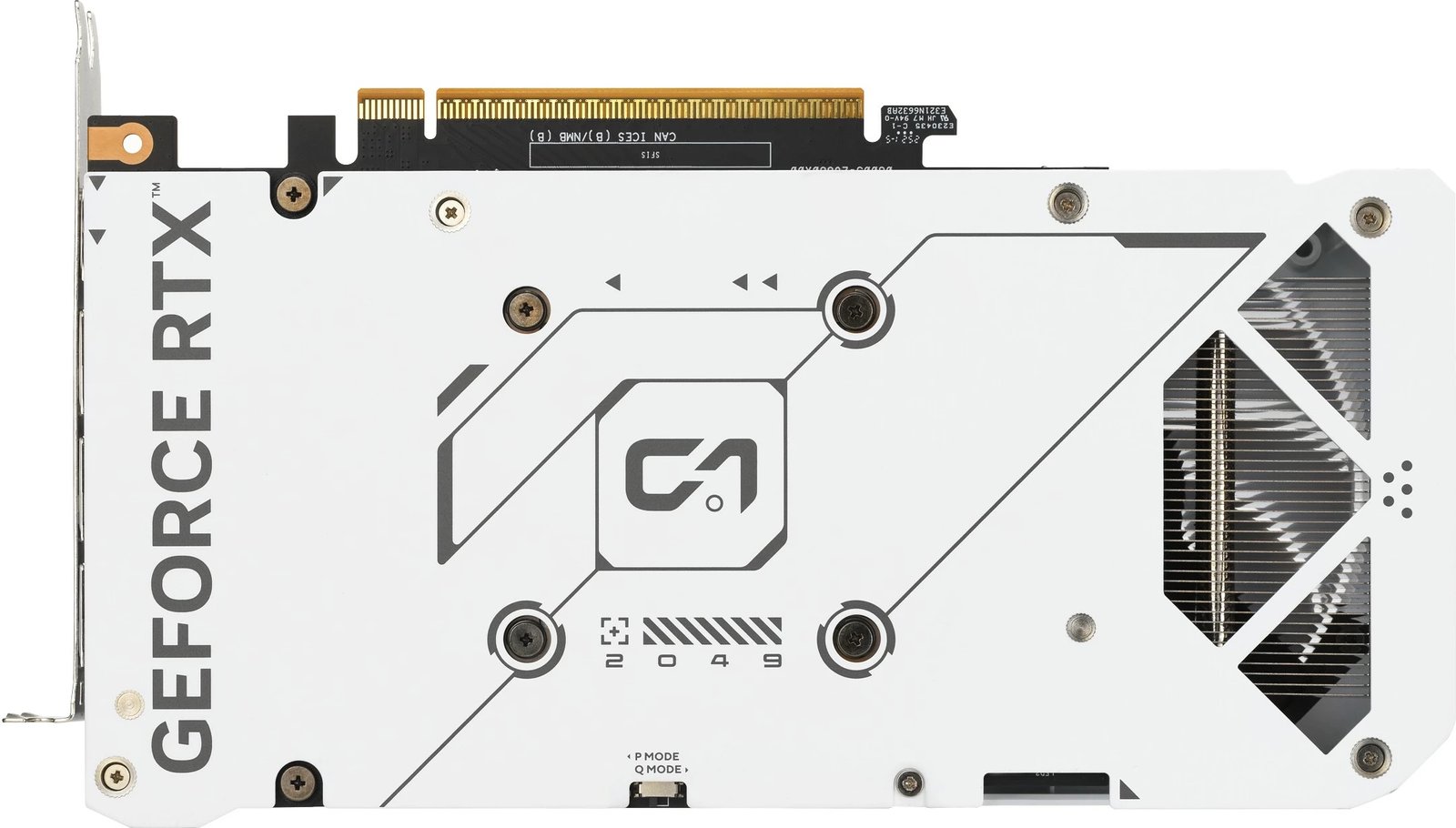 Kartelë grafike ASUS RTX5060 8GB GDDR7 e bardhë Kartelë grafike ASUS RTX5060 8GB GDDR7 e bardhë