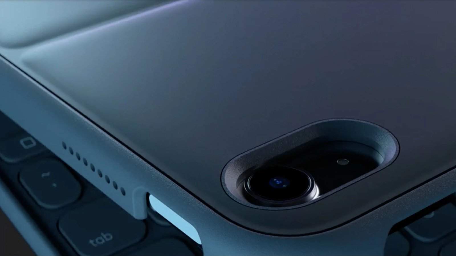 Tastierë wireless Logitech për iPad (10th gen), QWERTZ, Swiss, Bluetooth, Oxford Grey