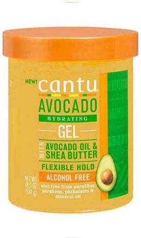 Xhel për flokë uniseks Cantu Avocado Hydrating, 524g