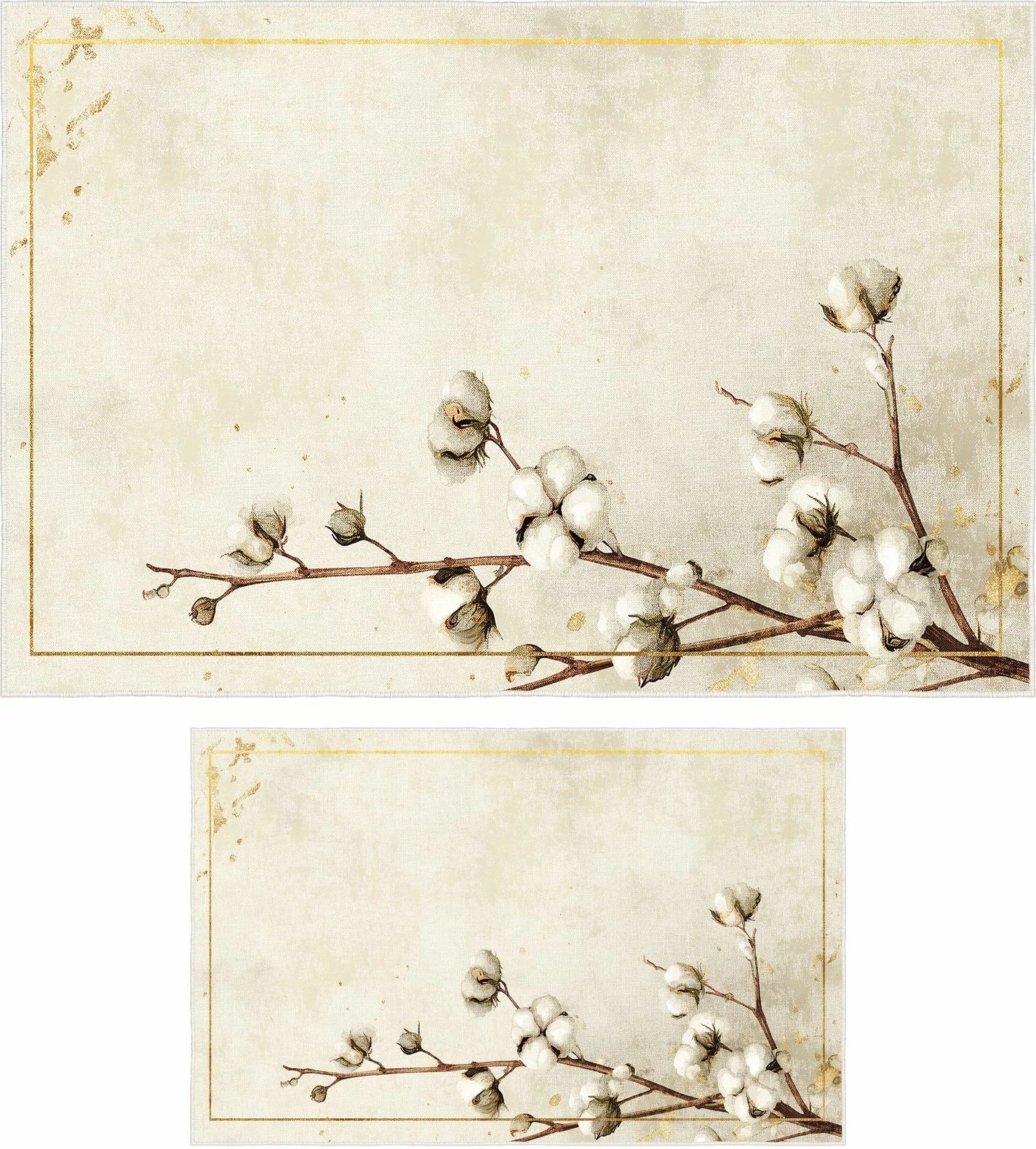 Set tapetash për banjo (2 copë), Mijolnir, Asr01, bezhë