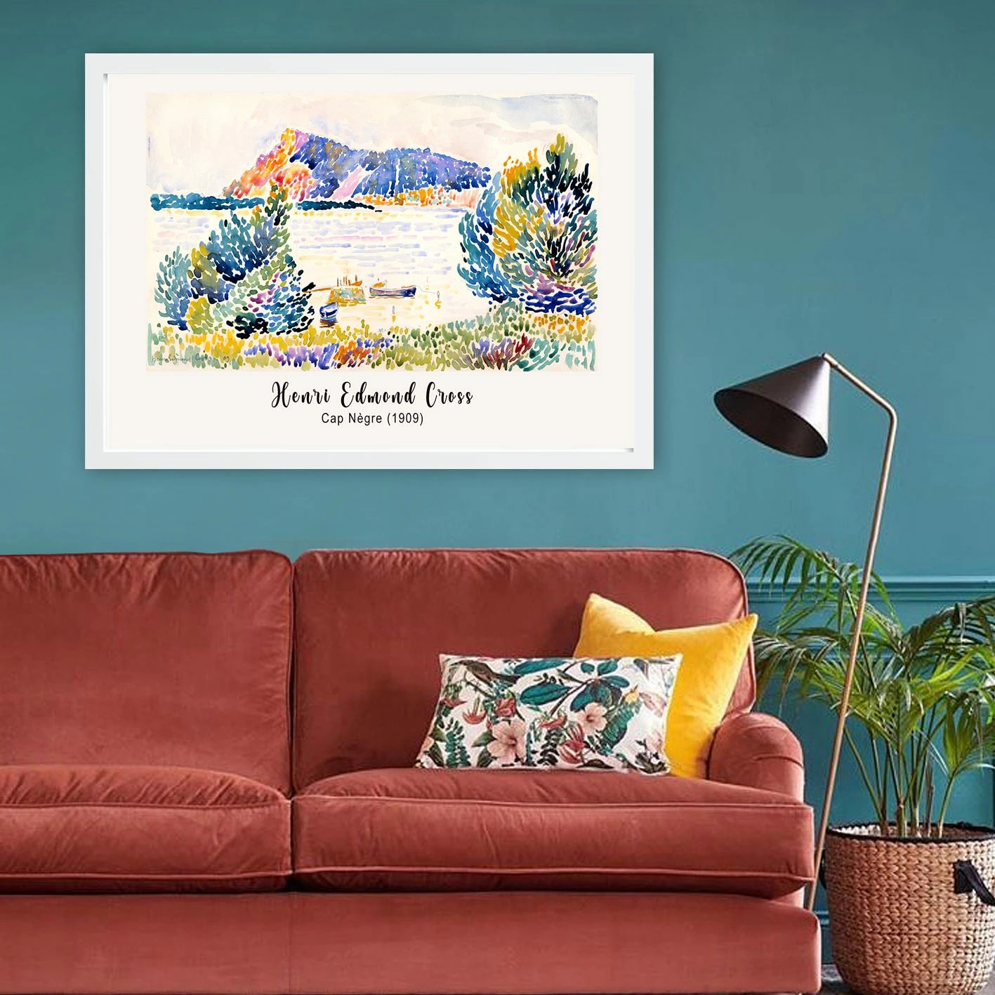 Pikturë dekorative me kornizë, shumëngjyrëshe, Wallity, BC3305923-3545, 35x45cm