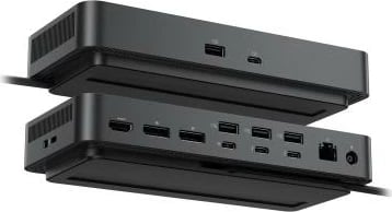 Stacion dokimi Thunderbolt 4, Dell ProSmartDock SD25 (DELL-SD25TB4 / DELLSD25TB4), 130 W, zi
